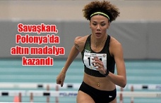 Kıbrılı Türk atlet Buse Savaşkan, Polonya'da Türkiye adına yarıştığı yarışmada altın madalya kazandı