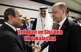 Erdoğan ve Sisi’den ilk tokalaşma