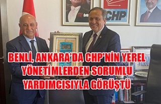 Benli, Ankara’da CHP'nin yerel yönetimlerden...