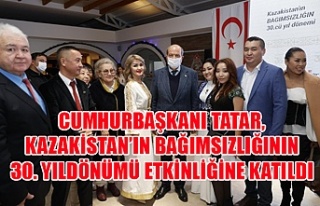Cumhurbaşkanı Tatar, Kazakistan’ın bağımsızlığının...