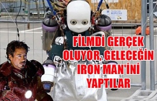 Filmdi gerçek oluyor, geleceğin Iron Man'ini...