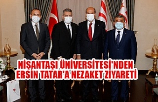 Nişantaşı Üniversitesi'nden Ersin Tatar'a...