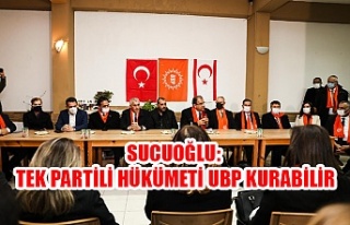 Sucuoğlu: Tek partili hükümeti UBP kurabilir