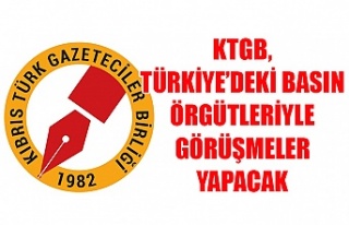 KTGB, Türkiye’deki basın örgütleriyle görüşmeler...