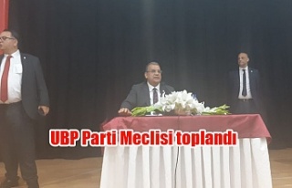 UBP Parti Meclisi toplandı.