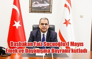  Başbakan Faiz Sucuoğlu, 1 Mayıs Emek ve Dayanışma...