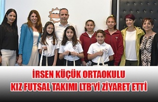 İrsen Küçük Ortaokulu Kız Futsal Takımı LTB’yi...