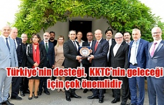Türkiye'nin desteği, KKTC’nin geleceği için...