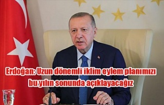Erdoğan: Uzun dönemli iklim eylem planımızı bu...