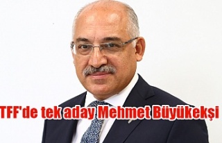 TFF'de tek aday Mehmet Büyükekşi