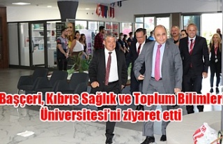 Başçeri, Kıbrıs Sağlık ve Toplum Bilimleri Üniversitesi’ni...