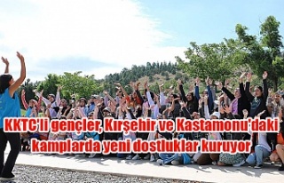 KKTC'li gençler, Kırşehir ve Kastamonu'daki...