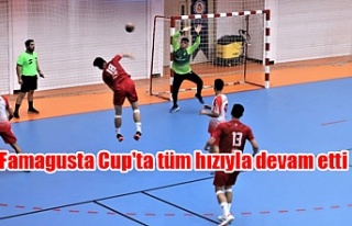 Famagusta Cup'ta tüm hızıyla devam etti
