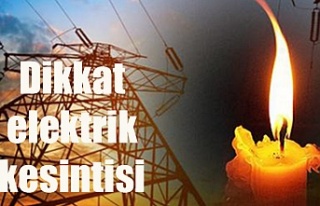 Girne Arapköy bölgesinde yarın dört saatlik elektrik...