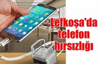 Lefkoşa'da telefon hırsızlığı