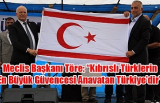 Meclis Başkanı Töre: “Kıbrıslı Türklerin...