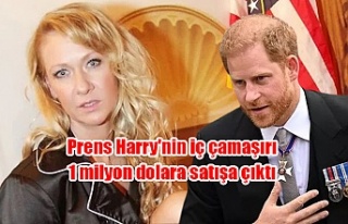 Prens Harry'nin iç çamaşırı 1 milyon dolara...