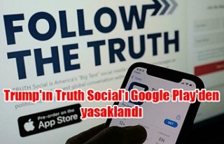 Trump'ın Truth Social'ı Google Play'den...