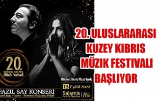 20. Uluslararası Kuzey Kıbrıs Müzik Festivali...