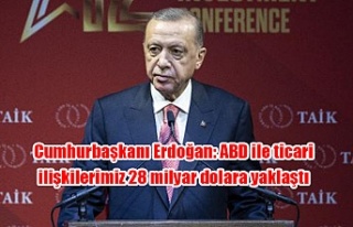 Cumhurbaşkanı Erdoğan: ABD ile ticari ilişkilerimiz...