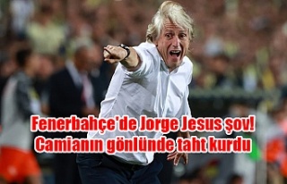 Fenerbahçe'de Jorge Jesus şov! Camianın gönlünde...