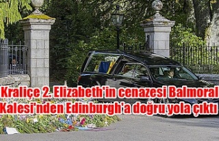 Kraliçe 2. Elizabeth'in cenazesi Balmoral Kalesi'nden...