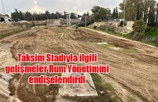 Taksim Stadıyla ilgili gelişmeler Rum Yönetimini...