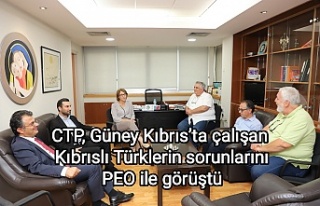 CTP, Güney Kıbrıs’ta çalışan Kıbrıslı Türklerin...
