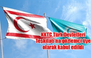 KKTC Türk Devletleri Teşkilatı’na gözlemci üye...