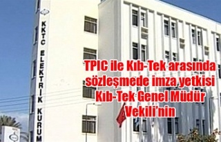 TPIC ile Kıb-Tek arasında sözleşmede imza yetkisi...