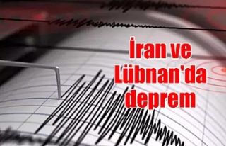 İran ve Lübnan'da deprem
