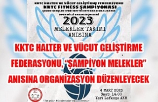 KKTC Halter ve Vücut Geliştirme Federasyonu, “Şampiyon...