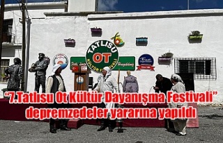 “7.Tatlısu Ot Kültür Dayanışma Festivali”...