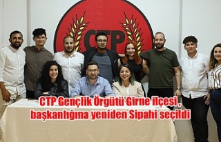 CTP Gençlik Örgütü Girne ilçesi başkanlığına...