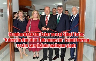 Cumhurbaşkanı Tatar ve eşi Sibel Tatar, “Kıbrıs’ta...