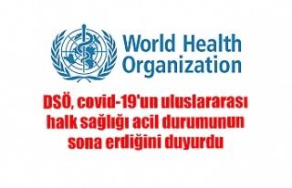 DSÖ, covid-19'un uluslararası halk sağlığı...
