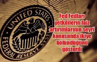 Fed Fedları yetkililerin faiz artırımlarının...