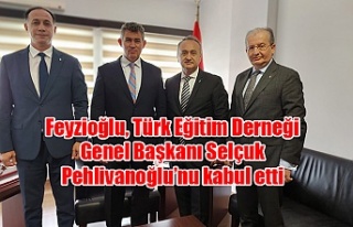 Feyzioğlu, Türk Eğitim Derneği Genel Başkanı...