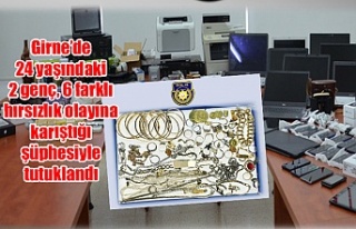 Girne’de 24 yaşındaki 2 genç, 6 farklı hırsızlık...