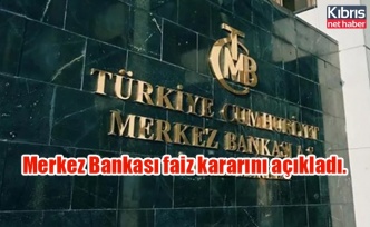 Merkez Bankası faiz kararını açıkladı.