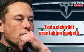 Tesla elektrikli araç tahtını kaybetti