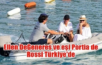 Ellen DeGeneres ve eşi Portia de Rossi Türkiye'de