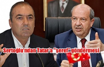 Sertoğlu'ndan Tatar'a "şeref" göndermesi