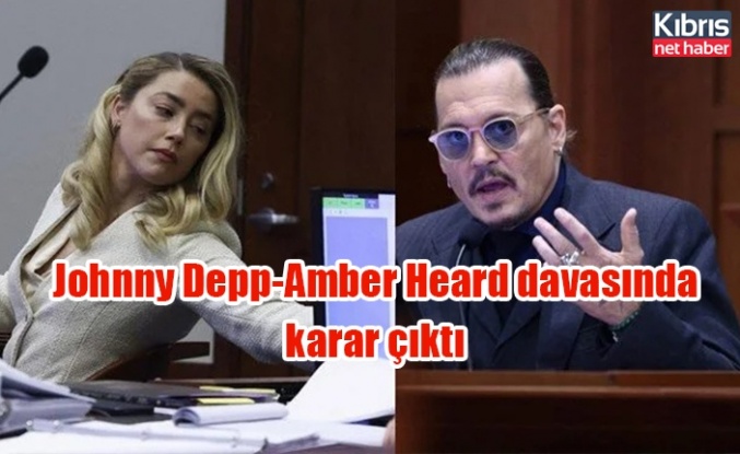 Johnny Depp-Amber Heard davasında karar çıktı