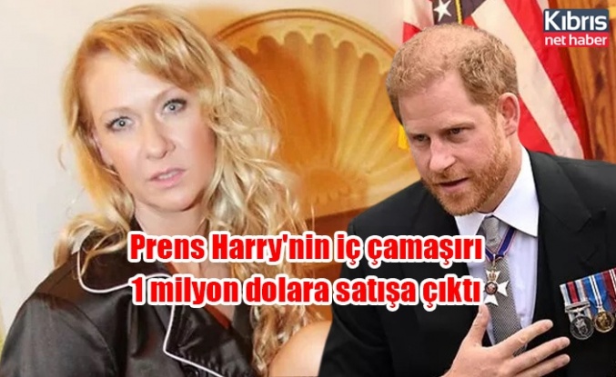 Prens Harry'nin iç çamaşırı 1 milyon dolara satışa çıktı