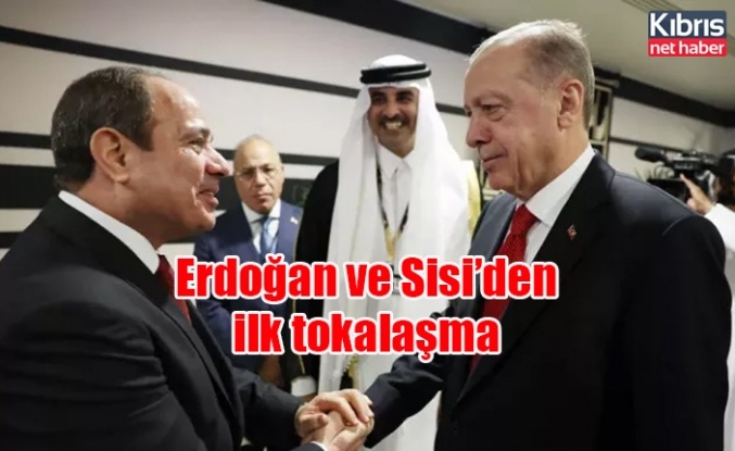 Erdoğan ve Sisi’den ilk tokalaşma