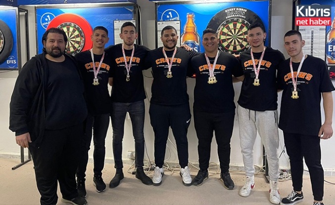 DAÜ erkek darts takımı 6. kez üst üste şampiyon