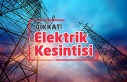 Girne ve İSkele'de bazı bölgelere yarın elektrik...
