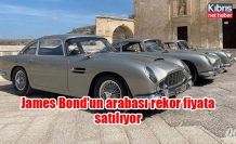 James Bond'un arabası rekor fiyata satılıyor