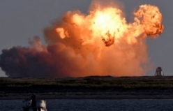 SpaceX'in roketi test sırasında böyle patladı